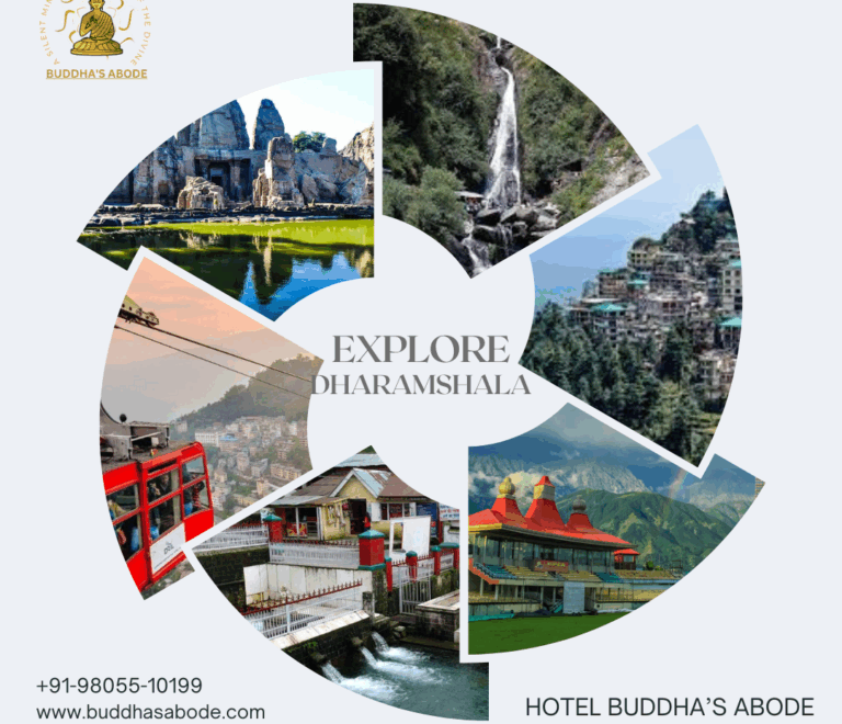Explore Dharamshala with Buddha’s Abode - Scenic Views, Temples, Waterfalls, and Local Attractions near McLeodGanj