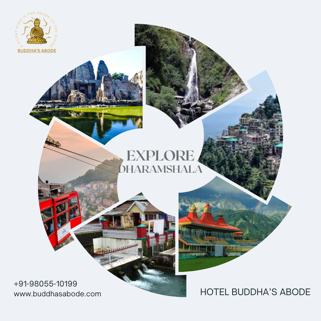 Explore Dharamshala with Buddha’s Abode - Scenic Views, Temples, Waterfalls, and Local Attractions near McLeodGanj